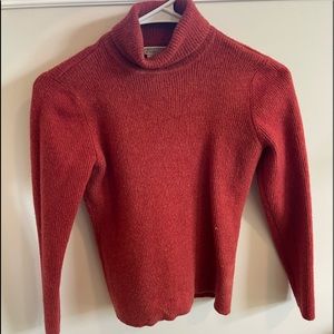 wool turtleneck sweater